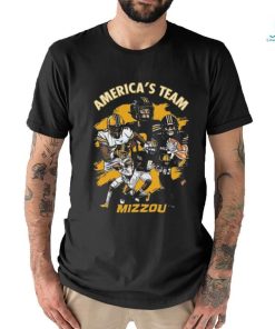Official Mizzou Tigers NCAA Football America’s Team T shirt