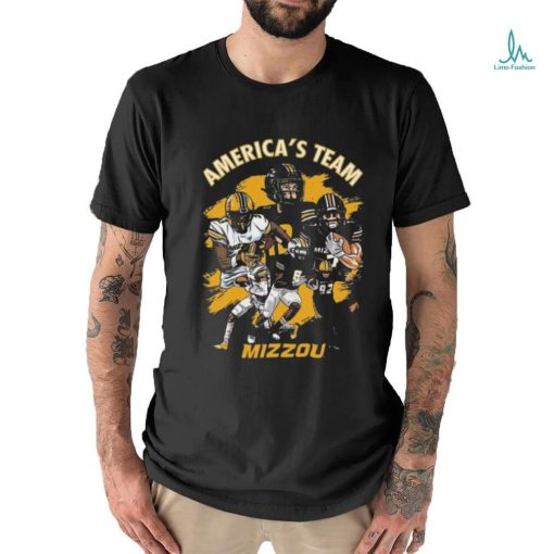 Official Mizzou Tigers NCAA Football America’s Team T shirt