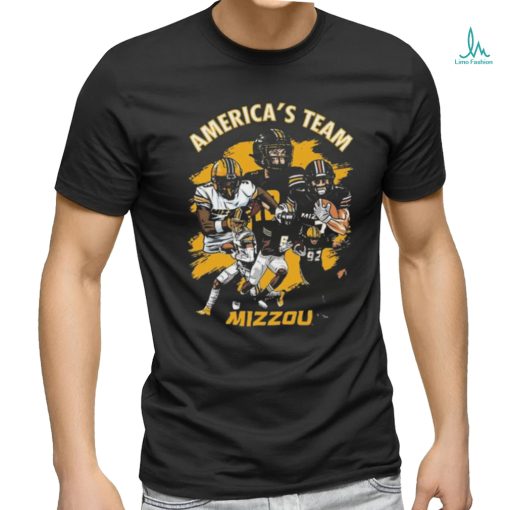 Official Mizzou Tigers NCAA Football America’s Team T shirt
