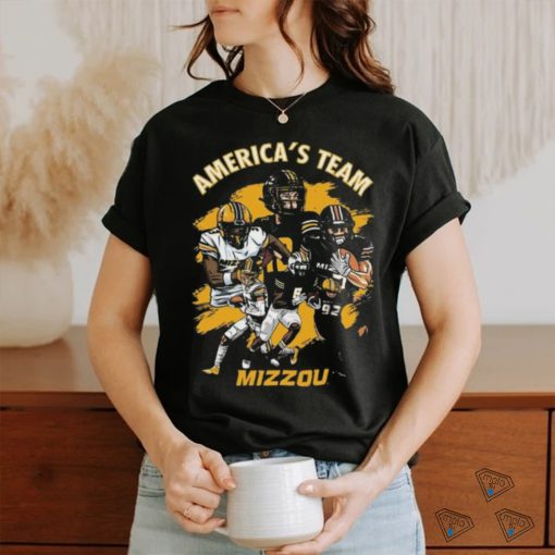 Official Mizzou Tigers NCAA Football America’s Team T shirt