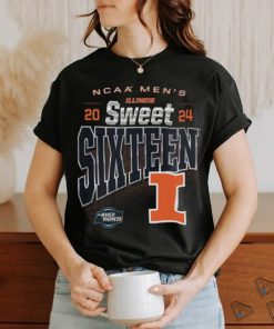 Official NCAA Men’s Illinois Fighting Illini 2024 Sweet Sixteen March Madness Shirt