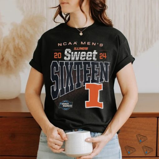 Official NCAA Men’s Illinois Fighting Illini 2024 Sweet Sixteen March Madness Shirt