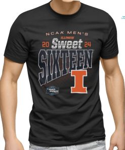 Official NCAA Men’s Illinois Fighting Illini 2024 Sweet Sixteen March Madness Shirt