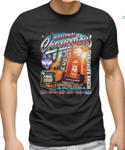 Official National Champions 1999 2024 Uconn Huskies Trophy T shirt