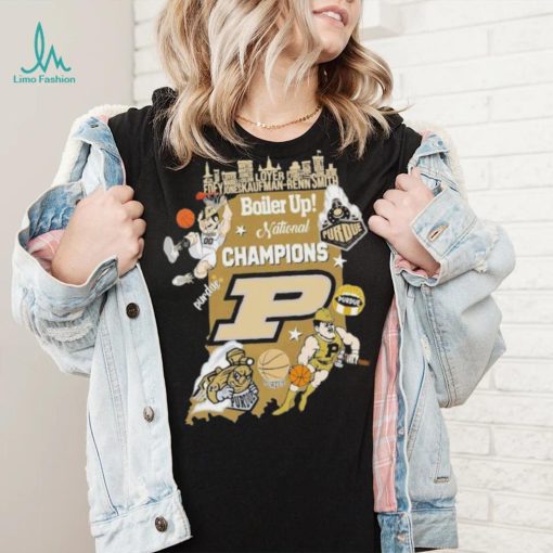 Official National Champions NCAA Men Basketball Purdue 2024 Shirt