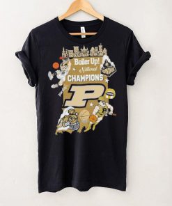 Official National Champions NCAA Men Basketball Purdue 2024 Shirt