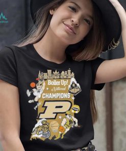 Official National Champions NCAA Men Basketball Purdue 2024 Shirt
