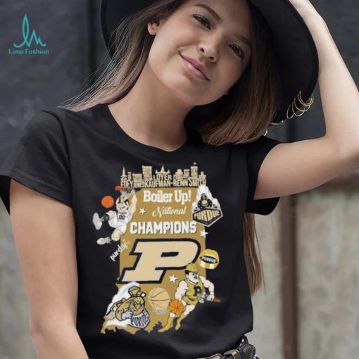 Official National Champions NCAA Men Basketball Purdue 2024 Shirt