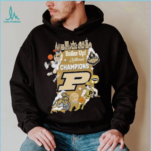 Official National Champions NCAA Men Basketball Purdue 2024 Shirt