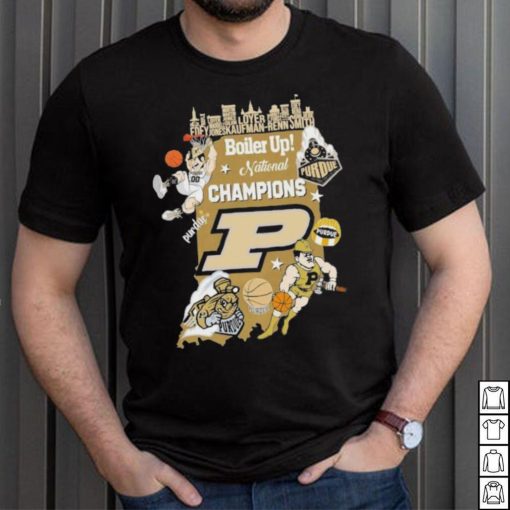 Official National Champions NCAA Men Basketball Purdue 2024 Shirt