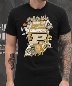 Official National Champions NCAA Men Basketball Purdue 2024 Shirt