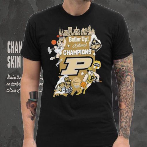 Official National Champions NCAA Men Basketball Purdue 2024 Shirt