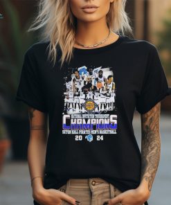 Official National Invitation Tournament Champions Seton Hall Pirates Men’s Basketball 2024 Shirt