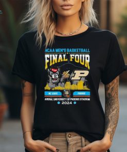 Official Nc State Vs Purdue NCAA Men’s Basketball Final Four 2024 Matchup Shirt