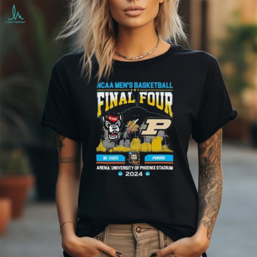 Official Nc State Vs Purdue NCAA Men’s Basketball Final Four 2024 Matchup Shirt