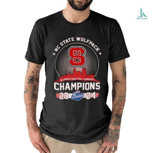 Official Nc State Wolfpack Acc Women’s Basketball Tournament Champions 2024 Shirt