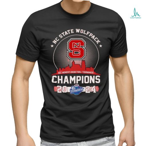 Official Nc State Wolfpack Acc Women’s Basketball Tournament Champions 2024 Shirt