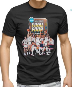 Official Ncaa Men’s Final Four 2024 Uconn Huskies Team Shirt