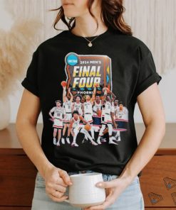 Official Ncaa Men’s Final Four 2024 Uconn Huskies Team Shirt
