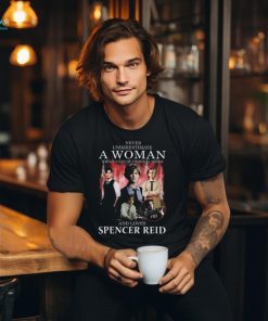 Official Never Underestimate A Woman Who Is A Fan Of Criminal Minds And Loves Spencer Reid Shirt