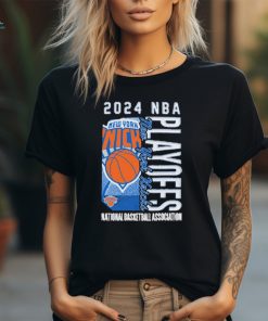 Official New Era Knicks 2024 Playoff National Basketball Association t shirt