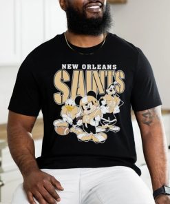 Official New Orleans Saints Mickey Donald Duck And Goofy Football Team 2024 T shirt