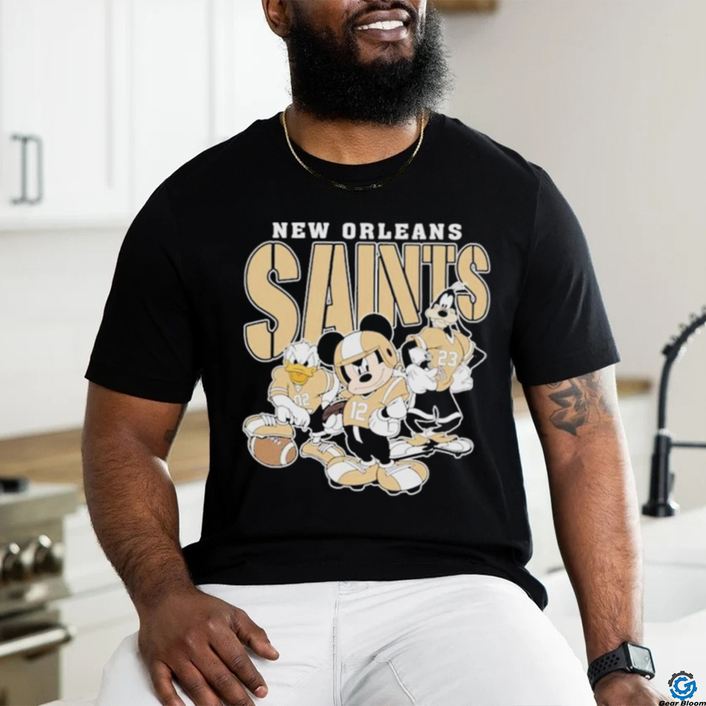 Official New Orleans Saints Mickey Donald Duck And Goofy Football Team 2024 T shirt Official New Orleans Saints Mickey Donald Duck And Goofy Football Team 2024 T shirt