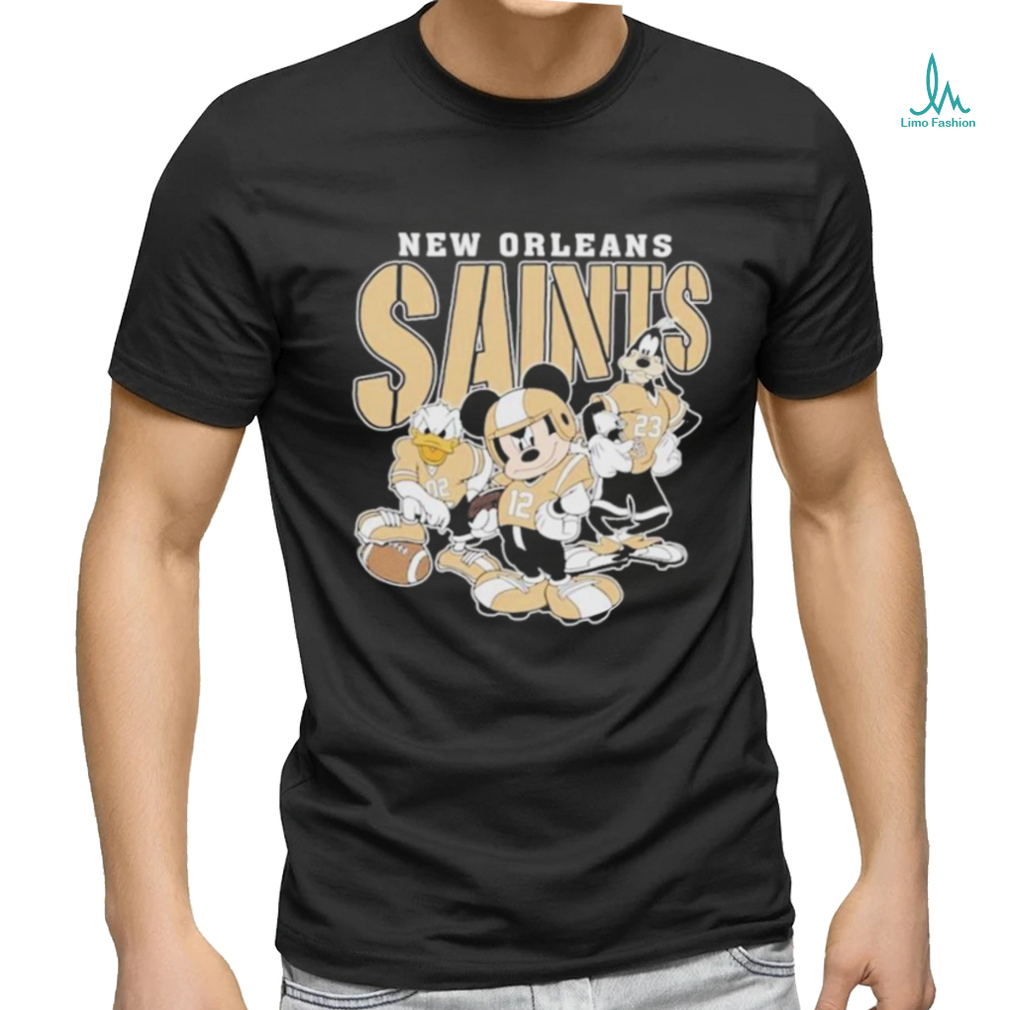 Official New Orleans Saints Mickey Donald Duck And Goofy Football Team 2024 T shirt Official New Orleans Saints Mickey Donald Duck And Goofy Football Team 2024 T shirt