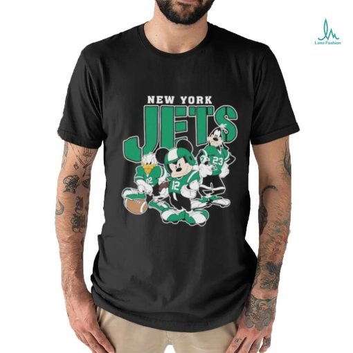 Official New York Jets Mickey Donald Duck And Goofy Football Team 2024 T shirt