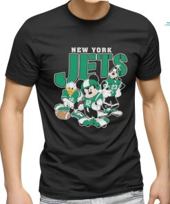 Official New York Jets Mickey Donald Duck And Goofy Football Team 2024 T shirt