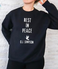 Official Oj Simpson Rest In Peace Shirt Rap Shirt