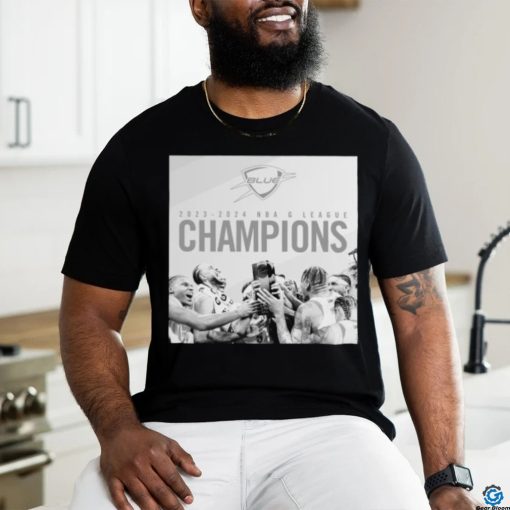 Official Oklahoma City Blue 2023 2024 NBA G League Champions shirt