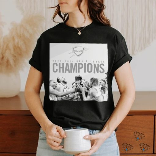 Official Oklahoma City Blue 2023 2024 NBA G League Champions shirt