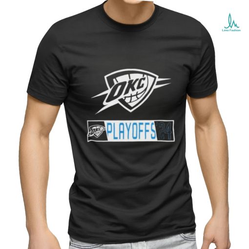 Official Oklahoma City Thunder 2024 Playoffs Logo shirt