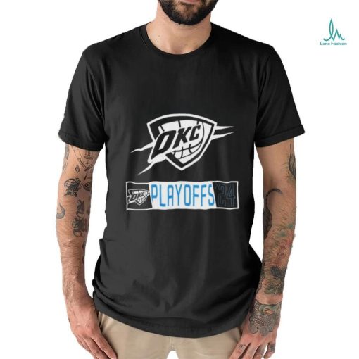Official Oklahoma City Thunder 2024 Playoffs Logo shirt