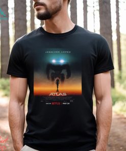 Official Poster For Atlas Jennifer Lopez Only On Netflix May 24 Classic T Shirt