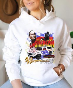 Official Race Car Driver Oj Simpson The Juice Is Loose Shirt