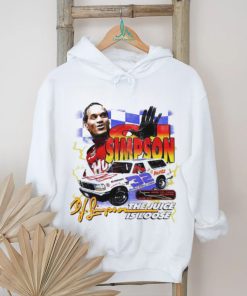 Official Race Car Driver Oj Simpson The Juice Is Loose Shirt