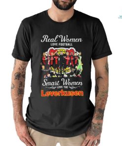 Official Real Women Love Football Smart Women Love The Bayer Leverkusen Champions Signatures Shirt