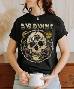 Official Rob Zombie Store Shop Lsd Skull Black Tshirt