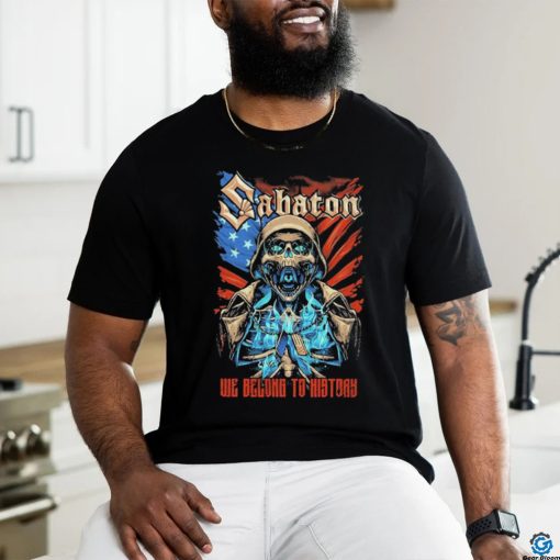 Official Sabaton We Belong To History Shirt