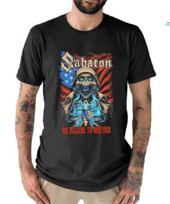 Official Sabaton We Belong To History Shirt