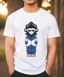 Official Scotland Burnage Monkey Parka T shirt