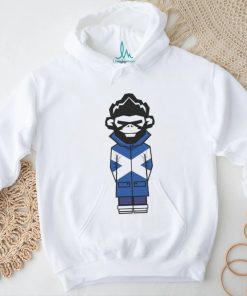 Official Scotland Burnage Monkey Parka T shirt