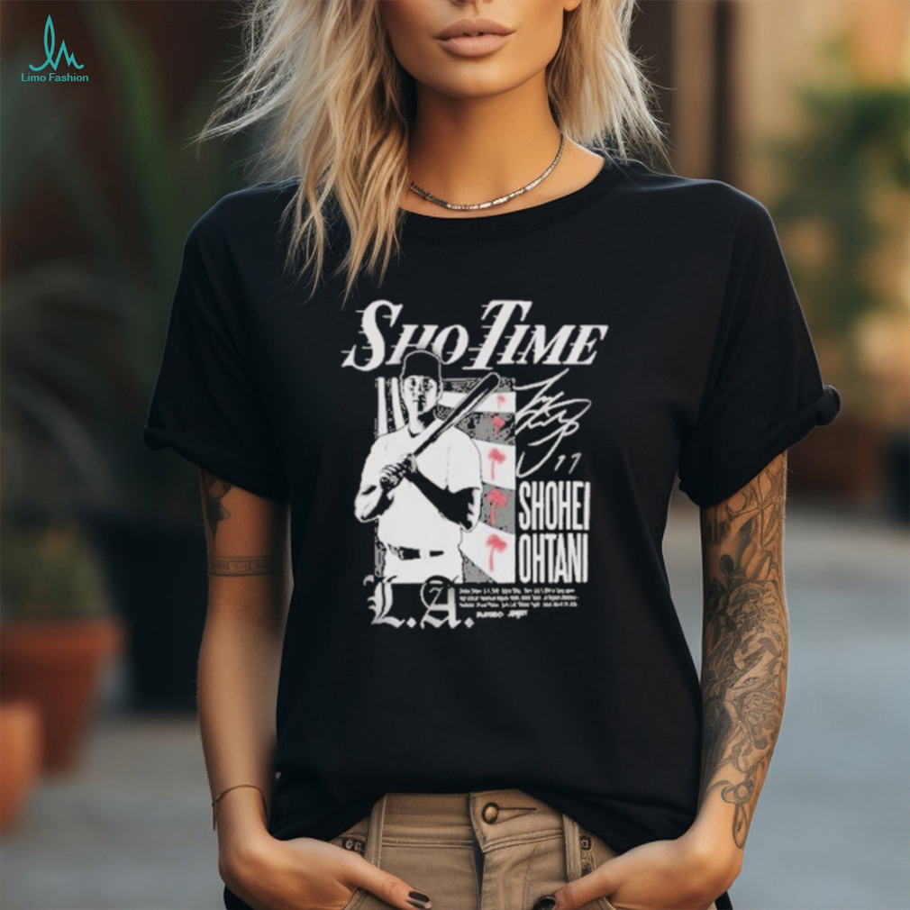 Official ShoheI ohtanI sho time los angeles Dodgers mlb T shirt Official ShoheI ohtanI sho time los angeles Dodgers mlb T shirt