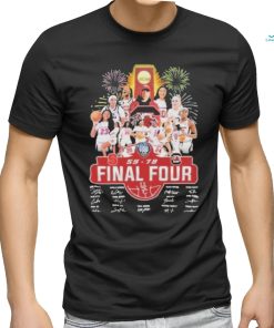 Official South Carolina Gamecocks 78 59 2024 Final Four Winners signatures shirt