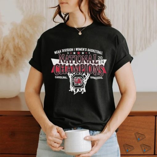 Official South Carolina Gamecocks NCAA Division I Women’s Basketball National Champions 2024 Shirt