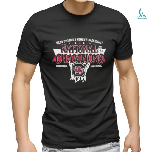 Official South Carolina Gamecocks NCAA Division I Women’s Basketball National Champions 2024 Shirt