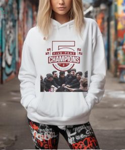 Official Stanford cardinal five peat complete champions 2024 men’s gymnastics T shirt