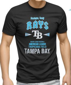 Official Tampa Bay Rays American League Tropicana Field City Tour 2024 T shirt